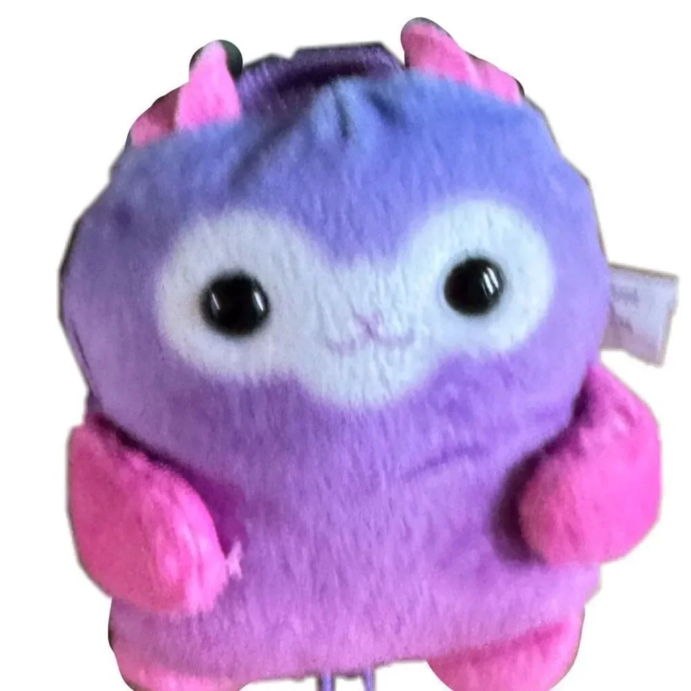Real little plushies pet single mini backpack hamster gerbil animal cotton candy